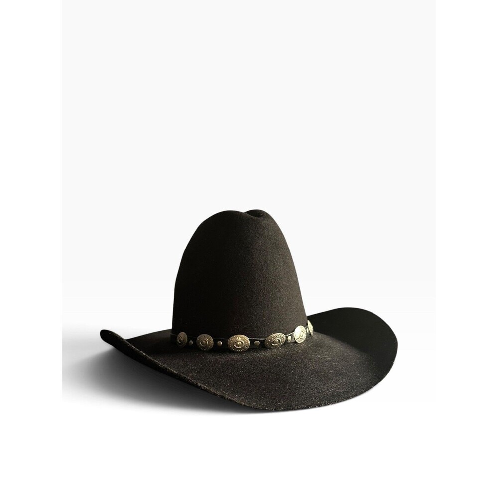 Vintage Golden Gate Hat Co Diablo Cowboy Hat Black Felt Rodeo Western Rancher
